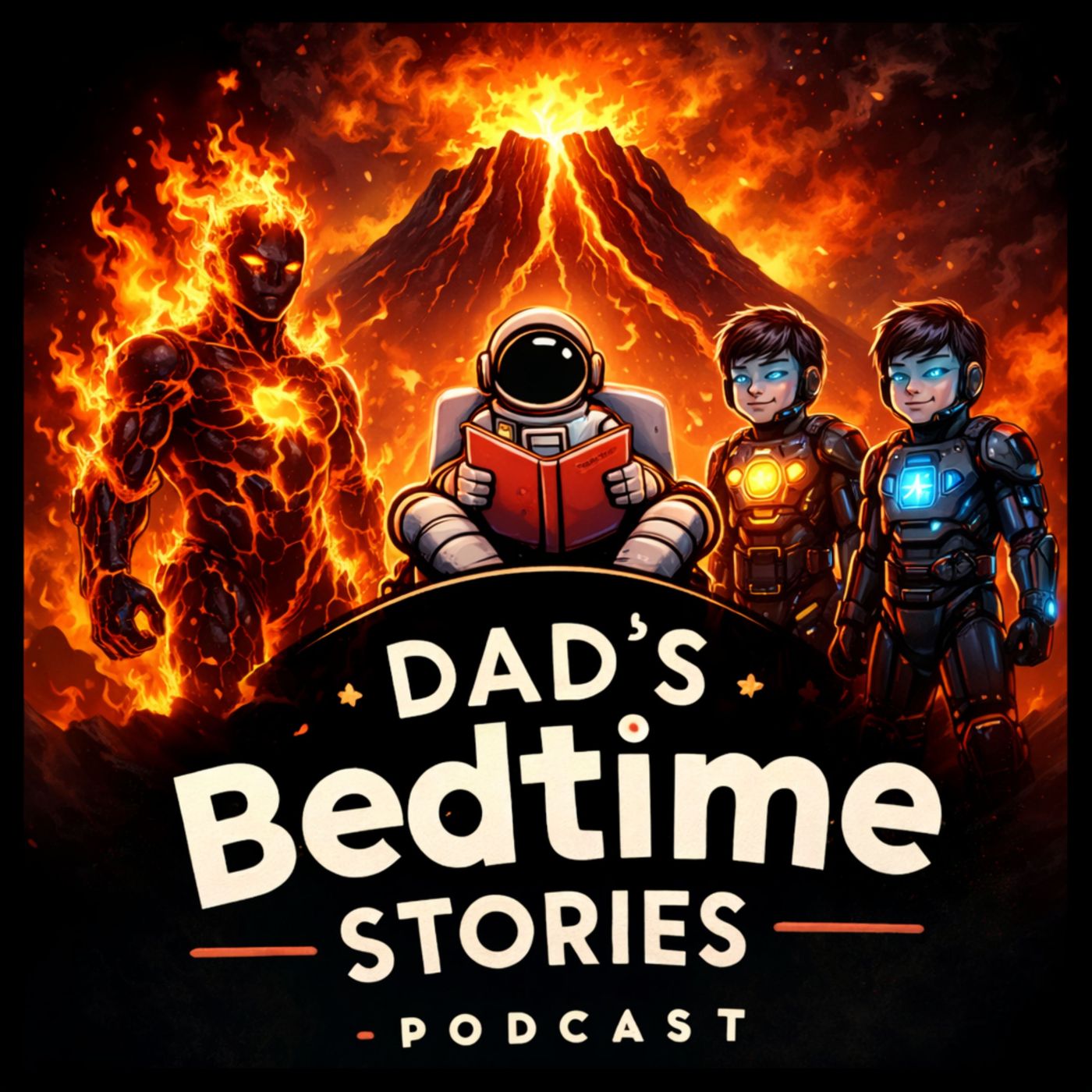 The Fire Planet and the Other You - Spaceship #315 & Cards of Power - A Bedtime Adventure