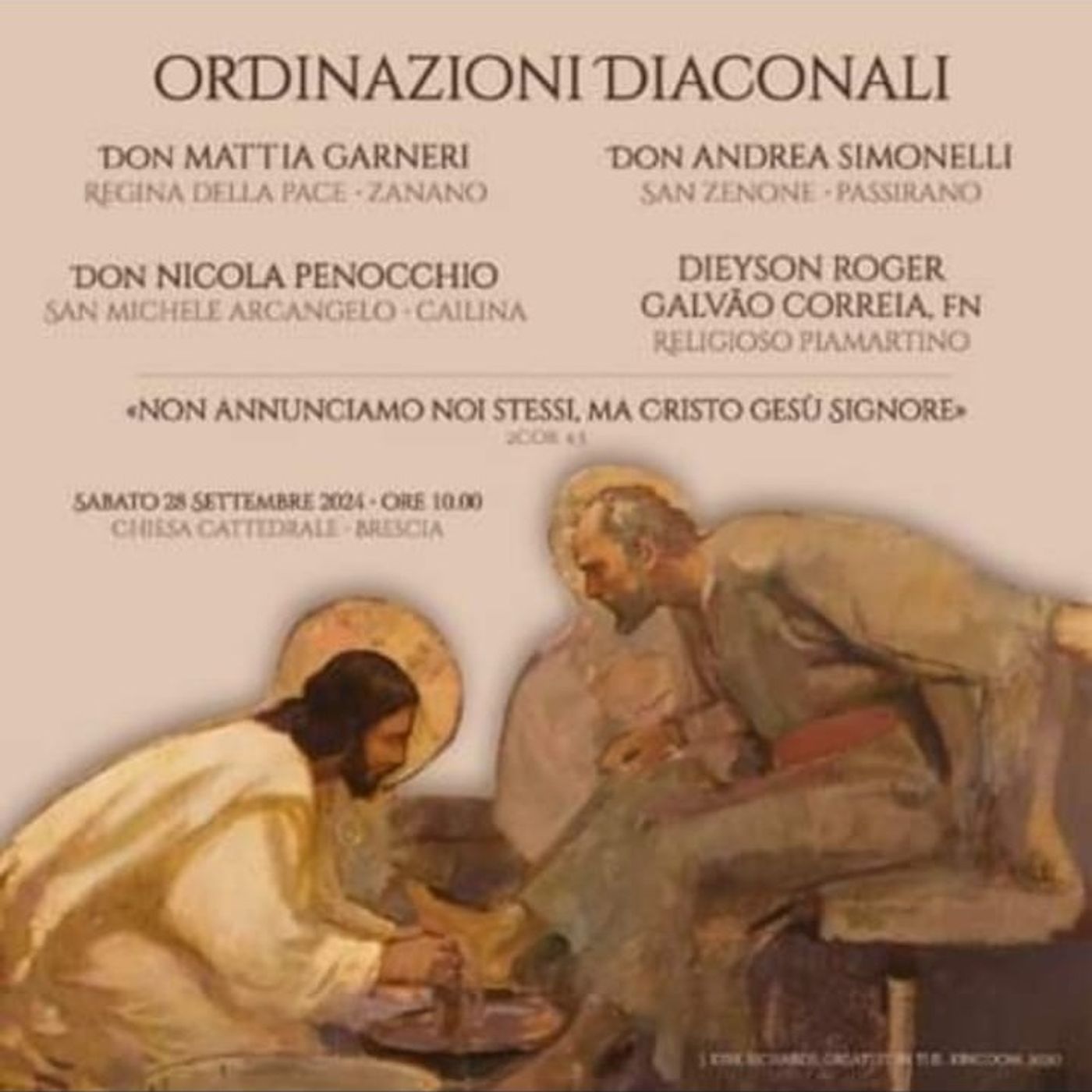 Ordinazioni Diaconali: intervista a padre Dieyson Roger Galvāo Correia  -  25 settembre 2024 episode artwork