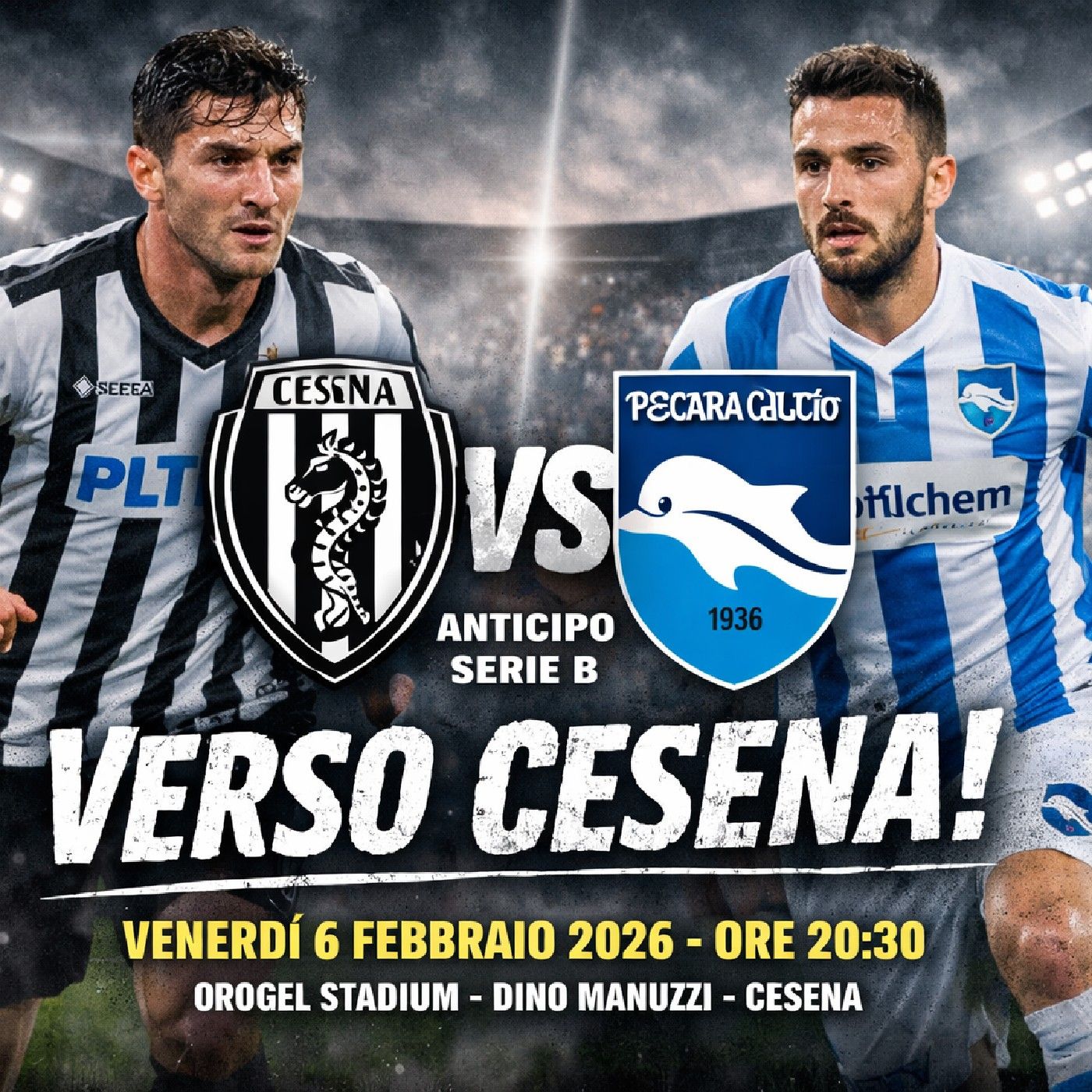 Verso CesEnA - PescAarA  🐬♥️ Serie B italy episode artwork