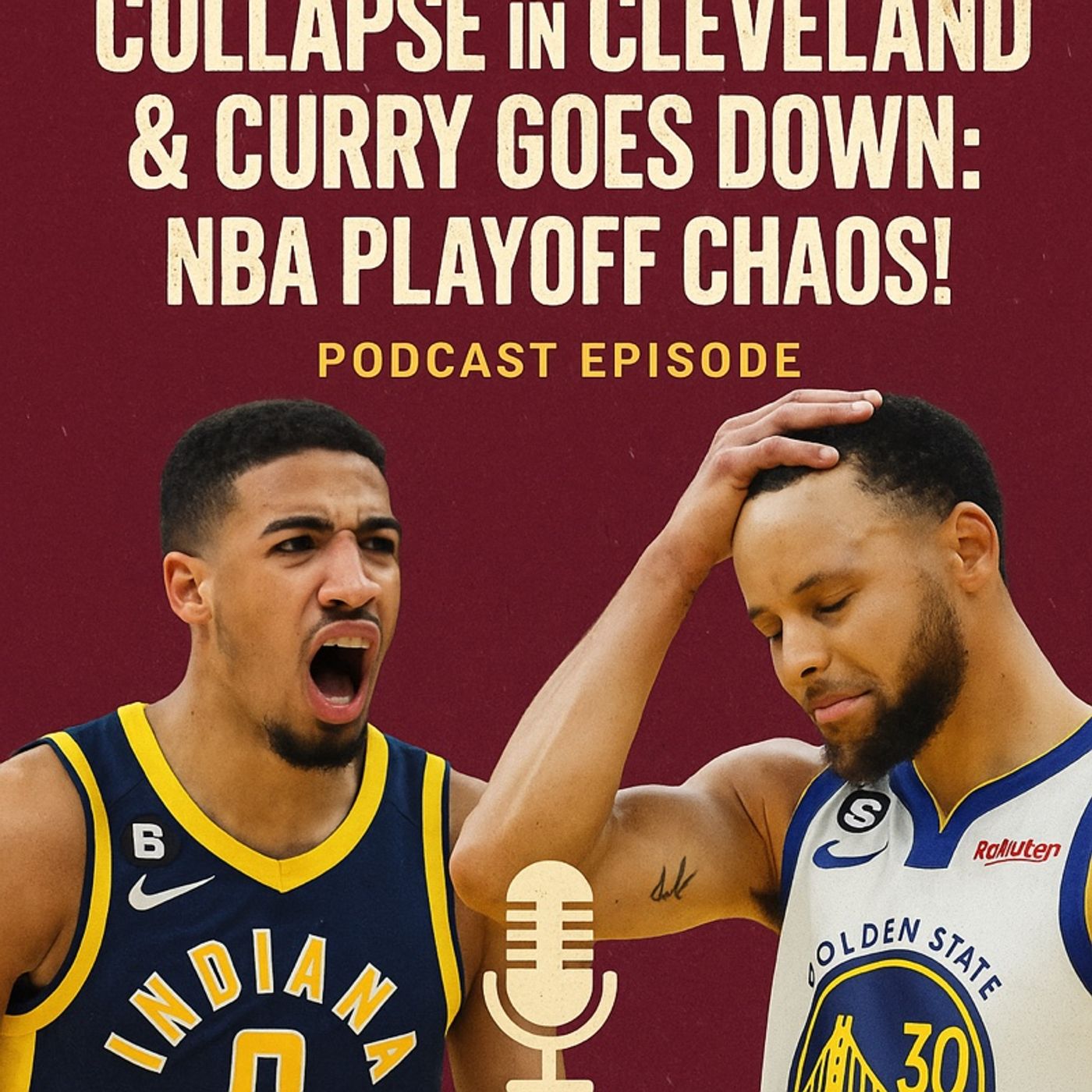 Collapse in Cleveland & Curry Goes Down: NBA Playoff Chaos! episode artwork