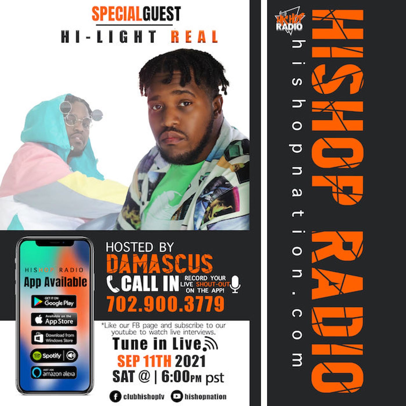 EPISODE 78 -HIS HOP RADIO PODCAST - HI-LIGHT REAL episode artwork
