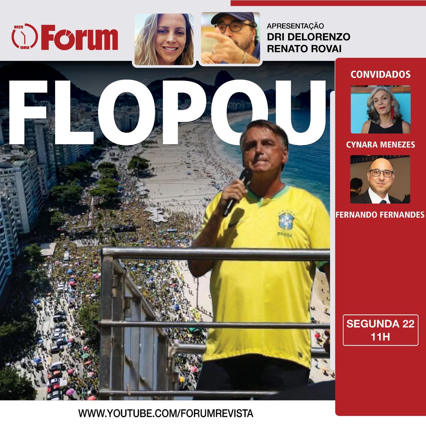 Ato de Bolsonaro flopa | Nikolas quer "homens com testosterona" | Lula dá crédito a empreendedores episode artwork