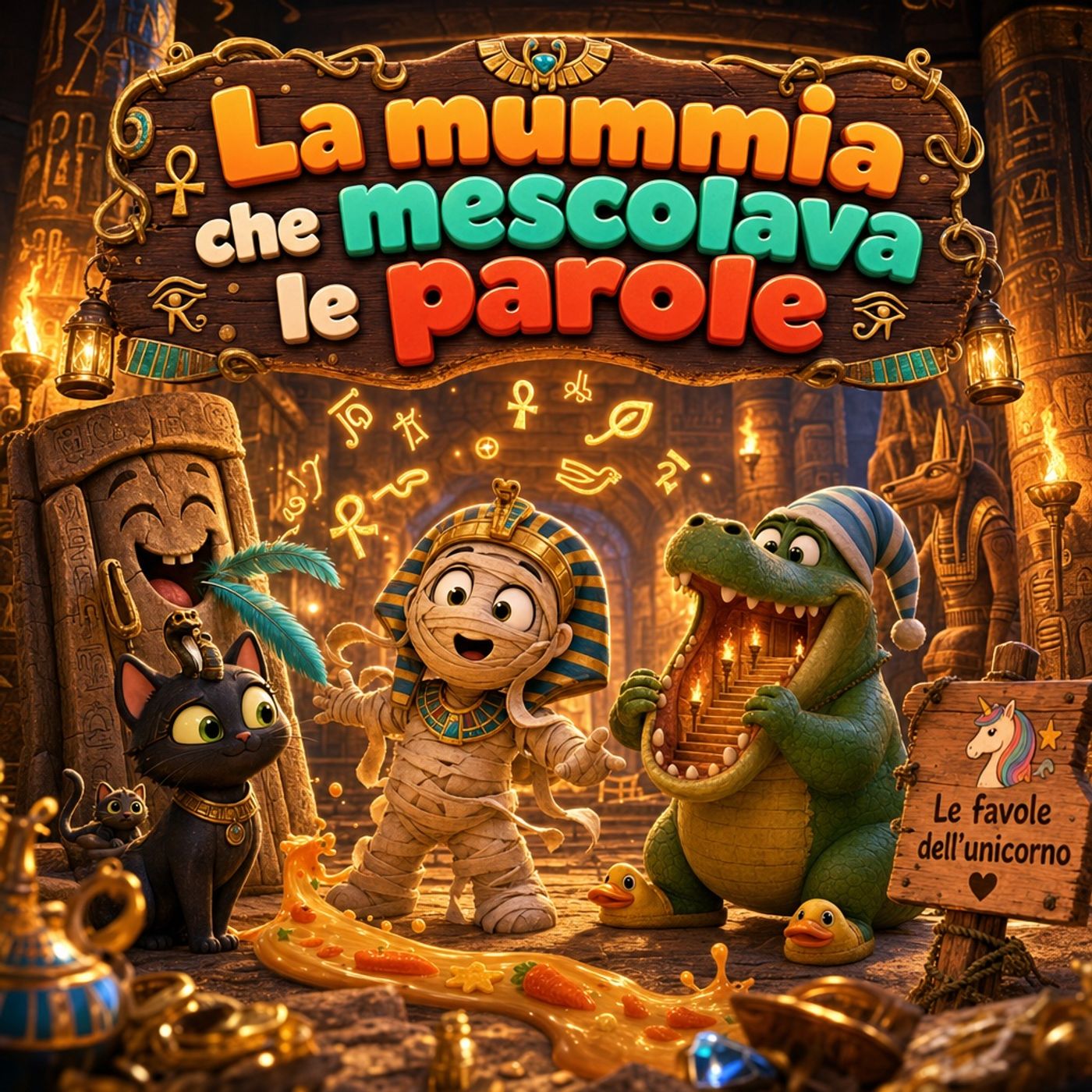 La mummia che mescolava le parole