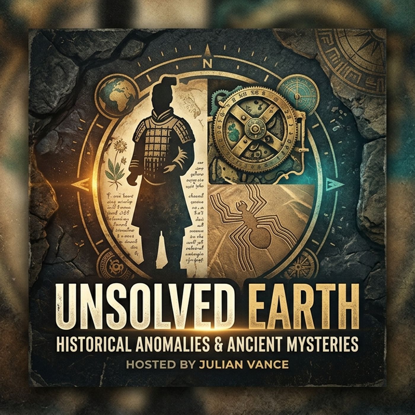 Unsolved Earth podcast artwork