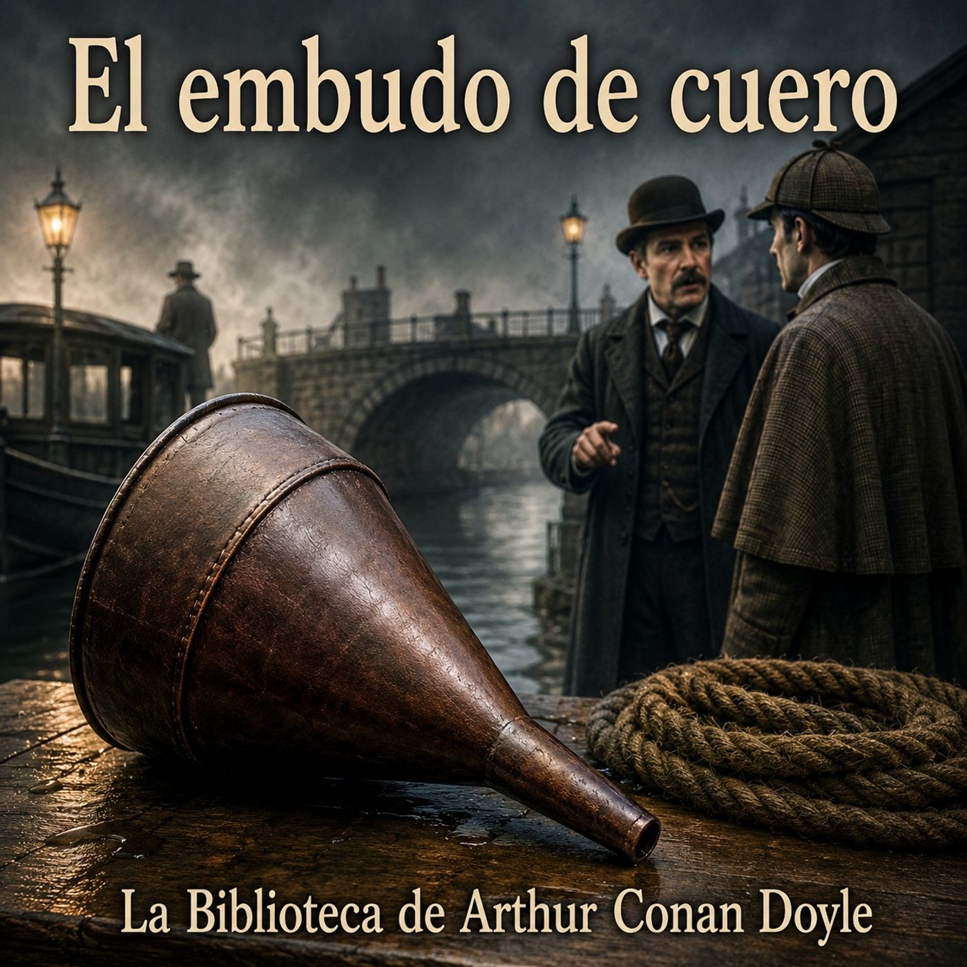 143 - Audiolibro - El embudo de cuero - Arthur Conan Doyle episode artwork