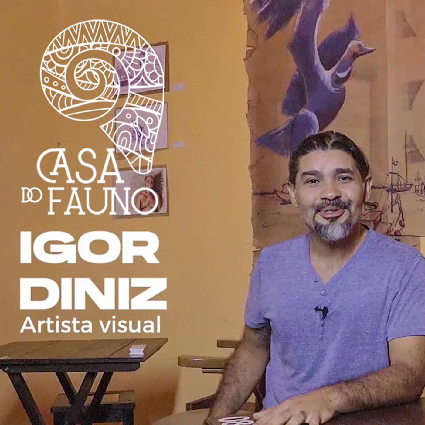 É sobre artes visuais - Igor Diniz episode artwork