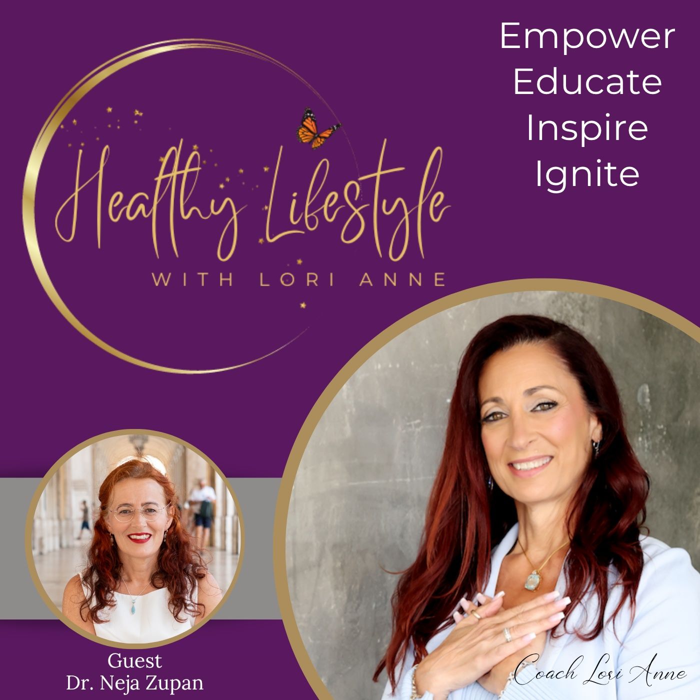 From Survival to Vitality: How to Protect Your Energy, Reduce Stress & Find Inner Alignment | Dr. Neja Zupan episode artwork