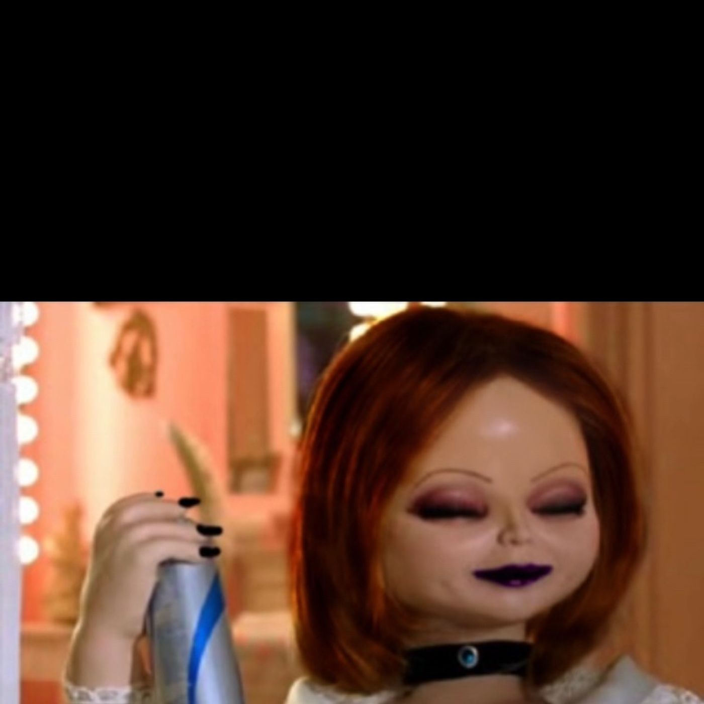 Rebecca Kleefish likes ballot harvesting says gay marriage is like marrying a table and she looks like the bride of Chucky episode artwork