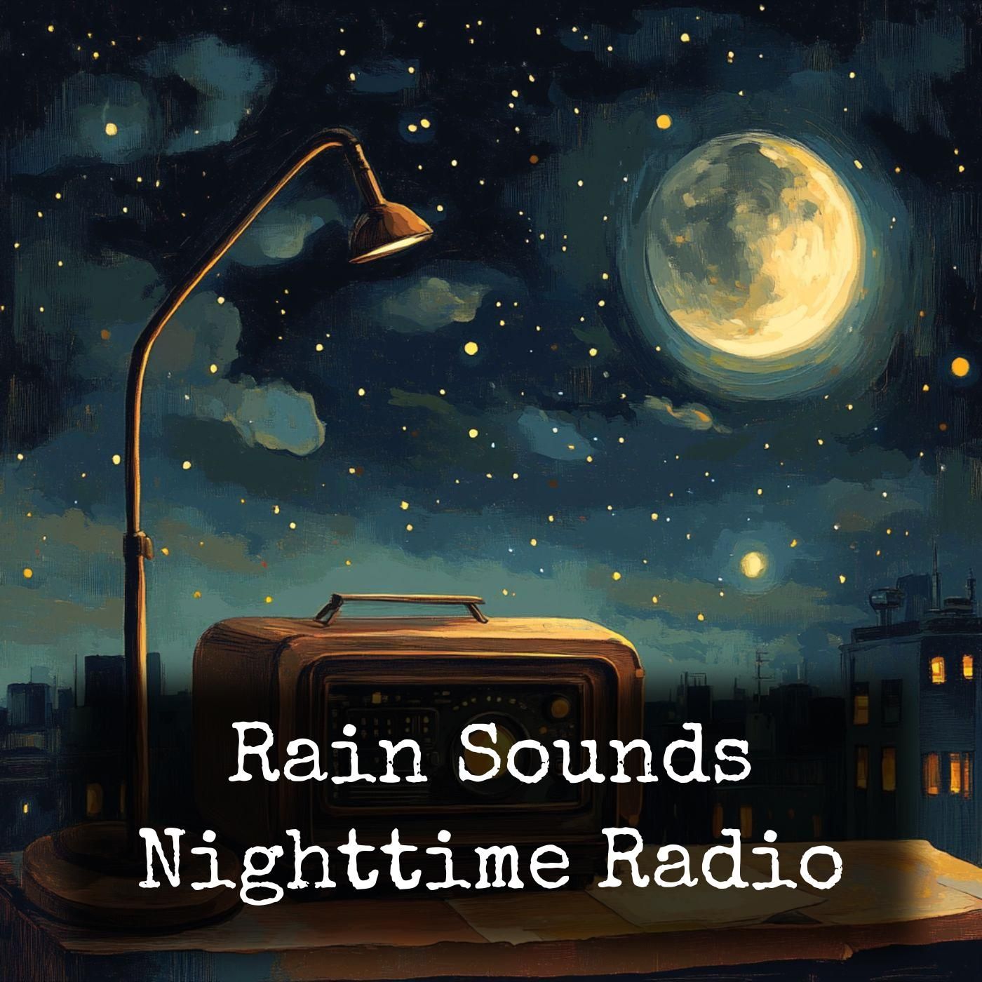 Rain Sounds - Nighttime Radio