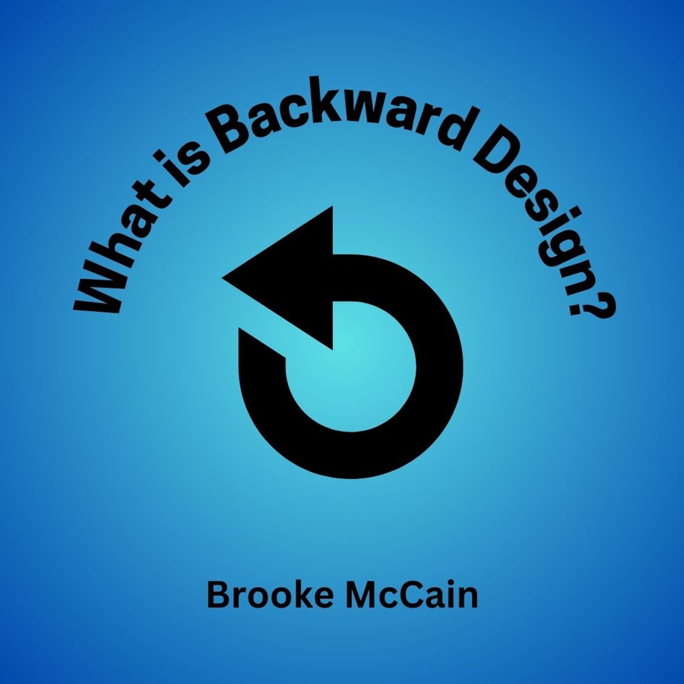 What is Backward Design podcast artwork