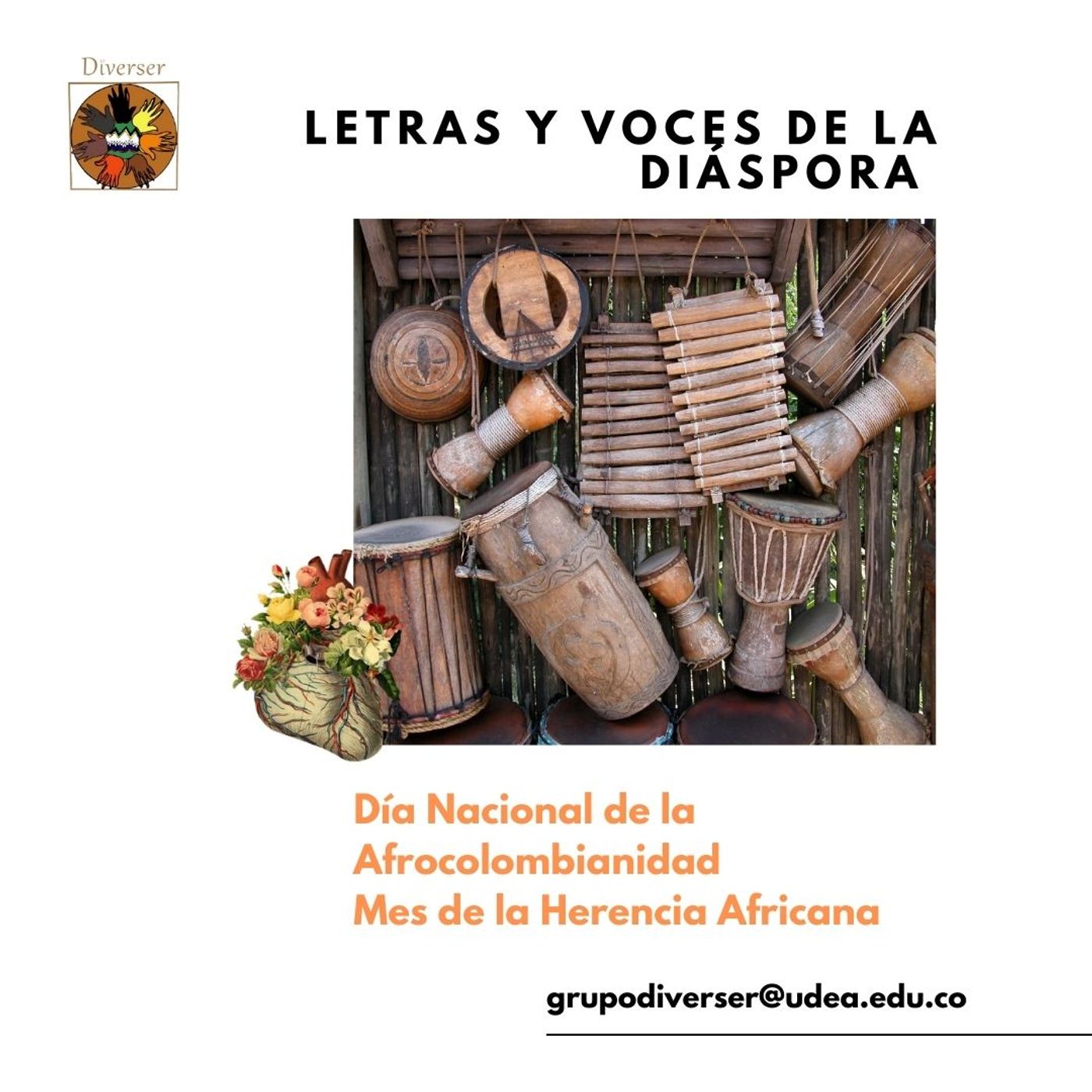 Letras y voces de la diáspora. Diverser
