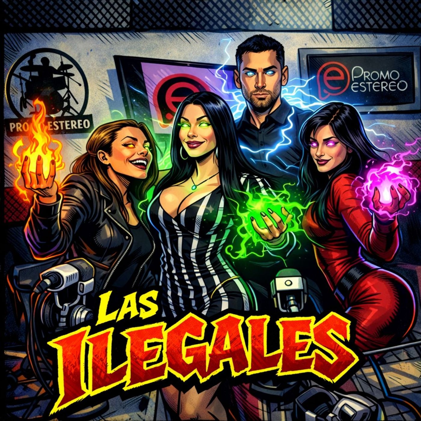 LAS ILEGALES || GIGANGSTER Y AUSTIN EL DIAMANTE NEGRO