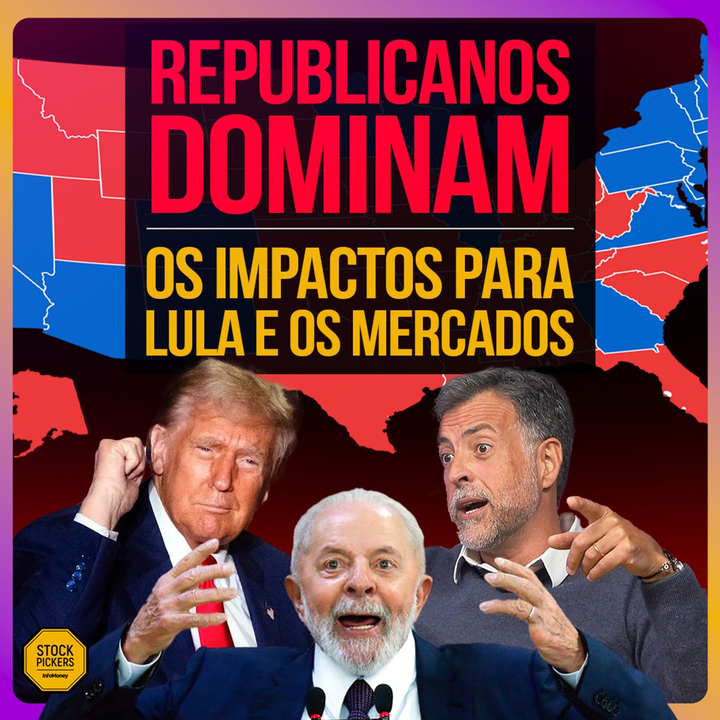 #262 Tsunami Vermelho nos EUA: Trump Retorna e Mercados Disparam!