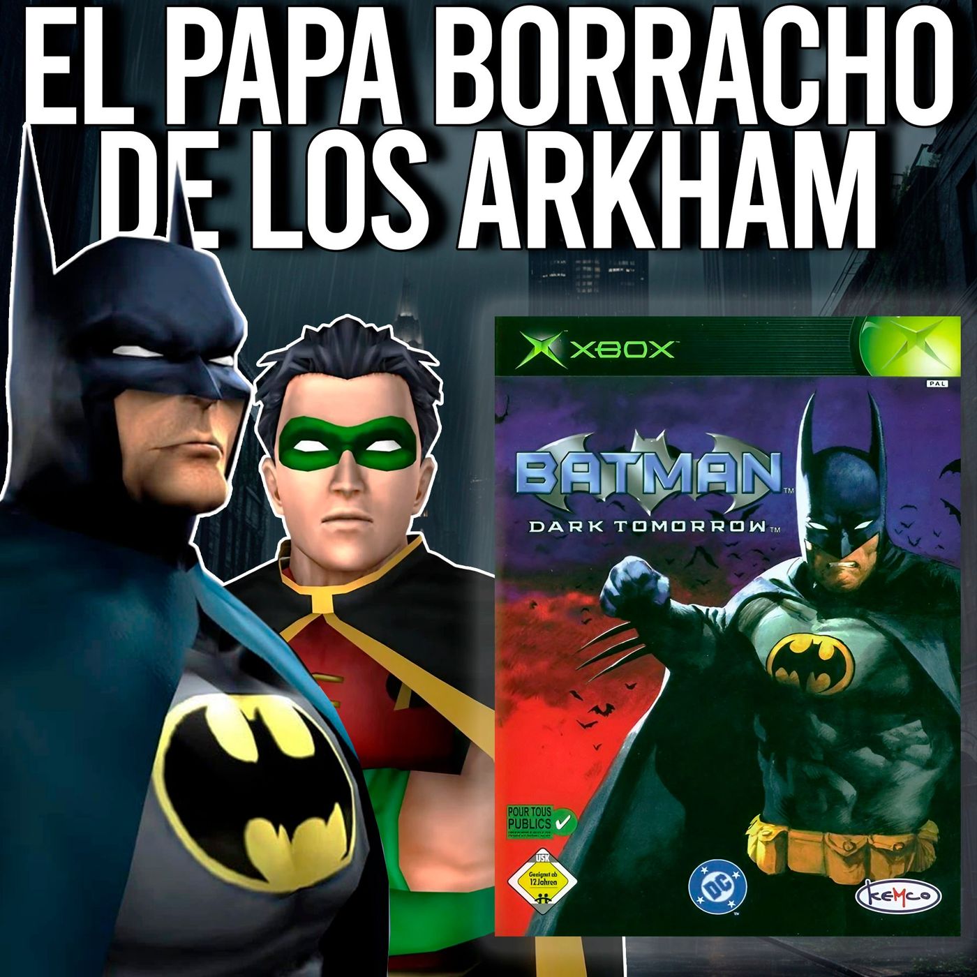 El Papá BORRACHO de los ARKHAM | Batman Dark Tomorrow