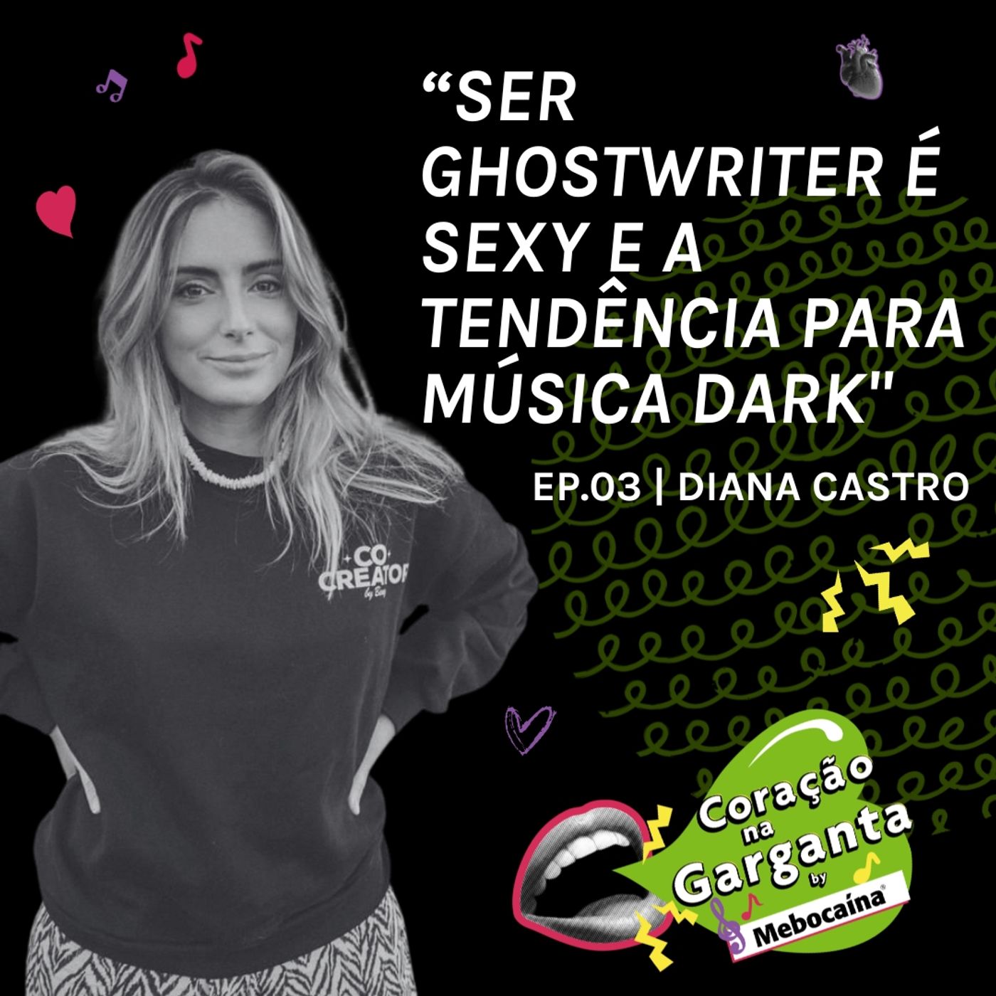 Diana Castro | Ser ghostwriter é sexy & a tendência para música dark