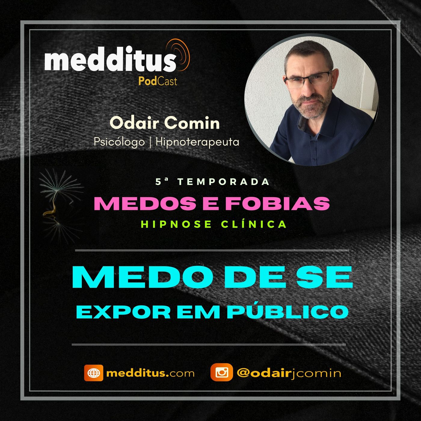 #180 | Hipnose para Superar o Medo de se Expor em Público | Supere seus Medos | Odair Comin