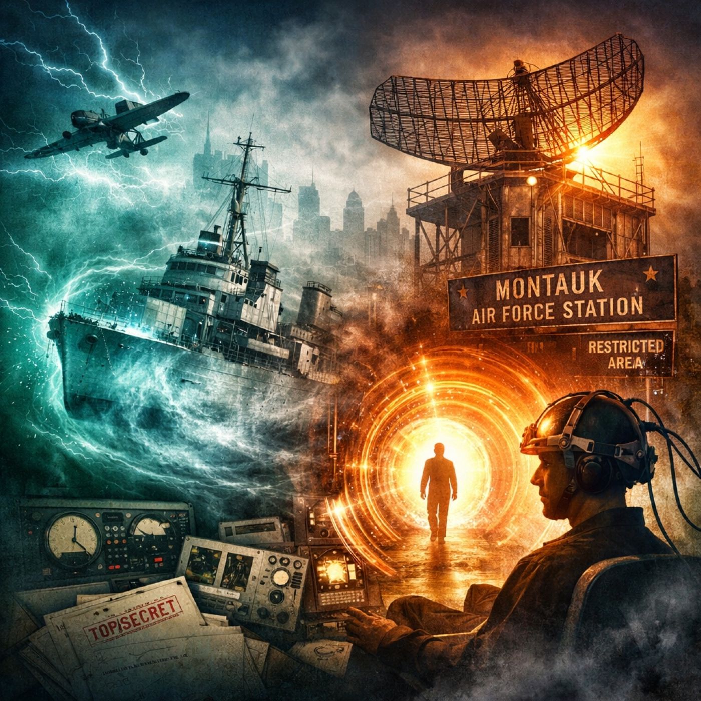 Voces del Misterio FUTURO: El Experimento Filadelfia y Montauk: el proyecto secreto que desafía la realidad — Voces del Misterio cover