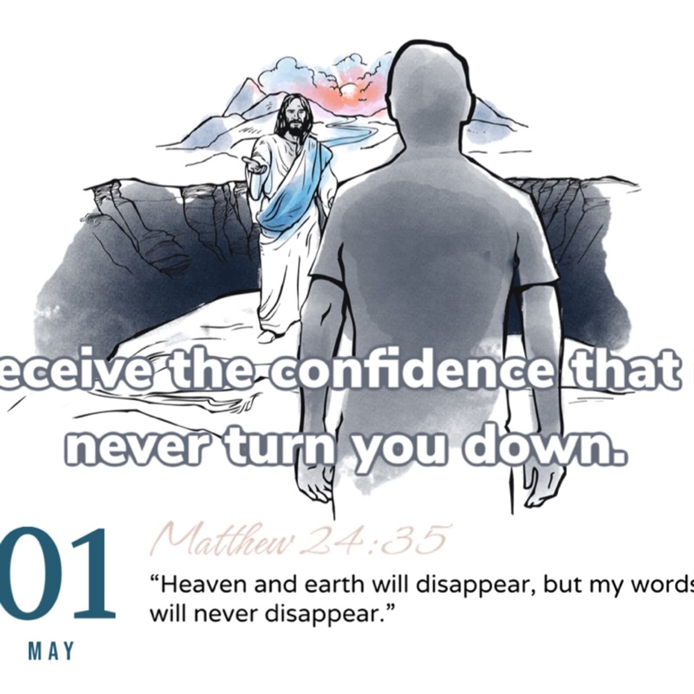 Receive the confidence that is never turned down.