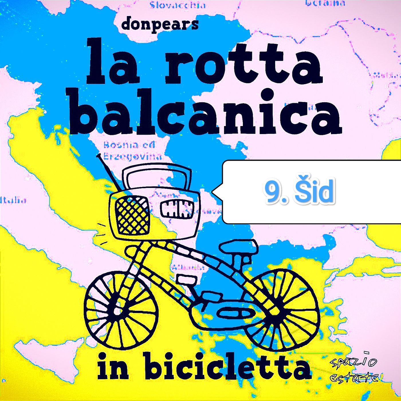 La rotta balcanica in bicicletta
