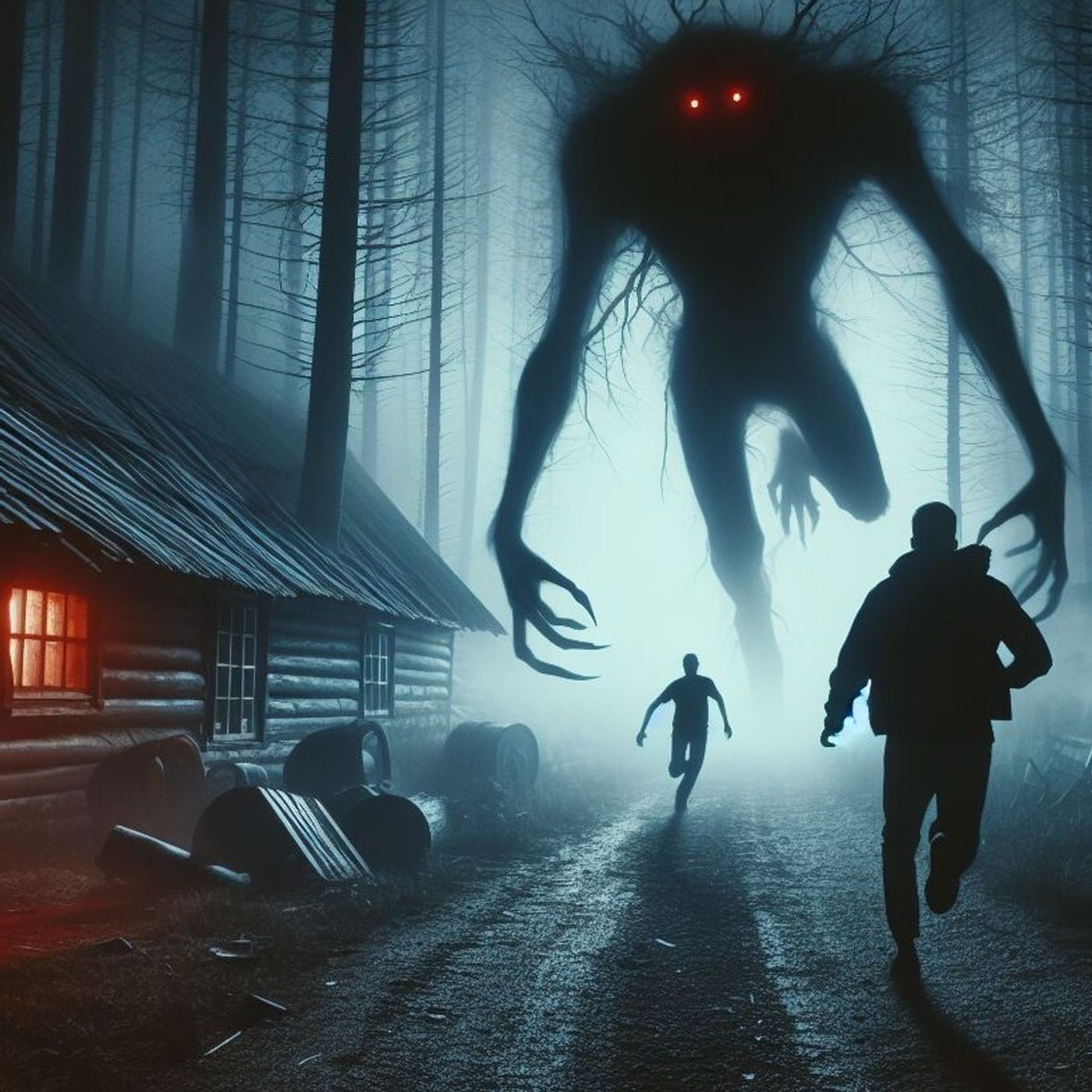#4 Creepypasta: Metsässä olevasta luolasta tulee hirviöitä ja minun pitää estää niitä pakenemasta episode artwork