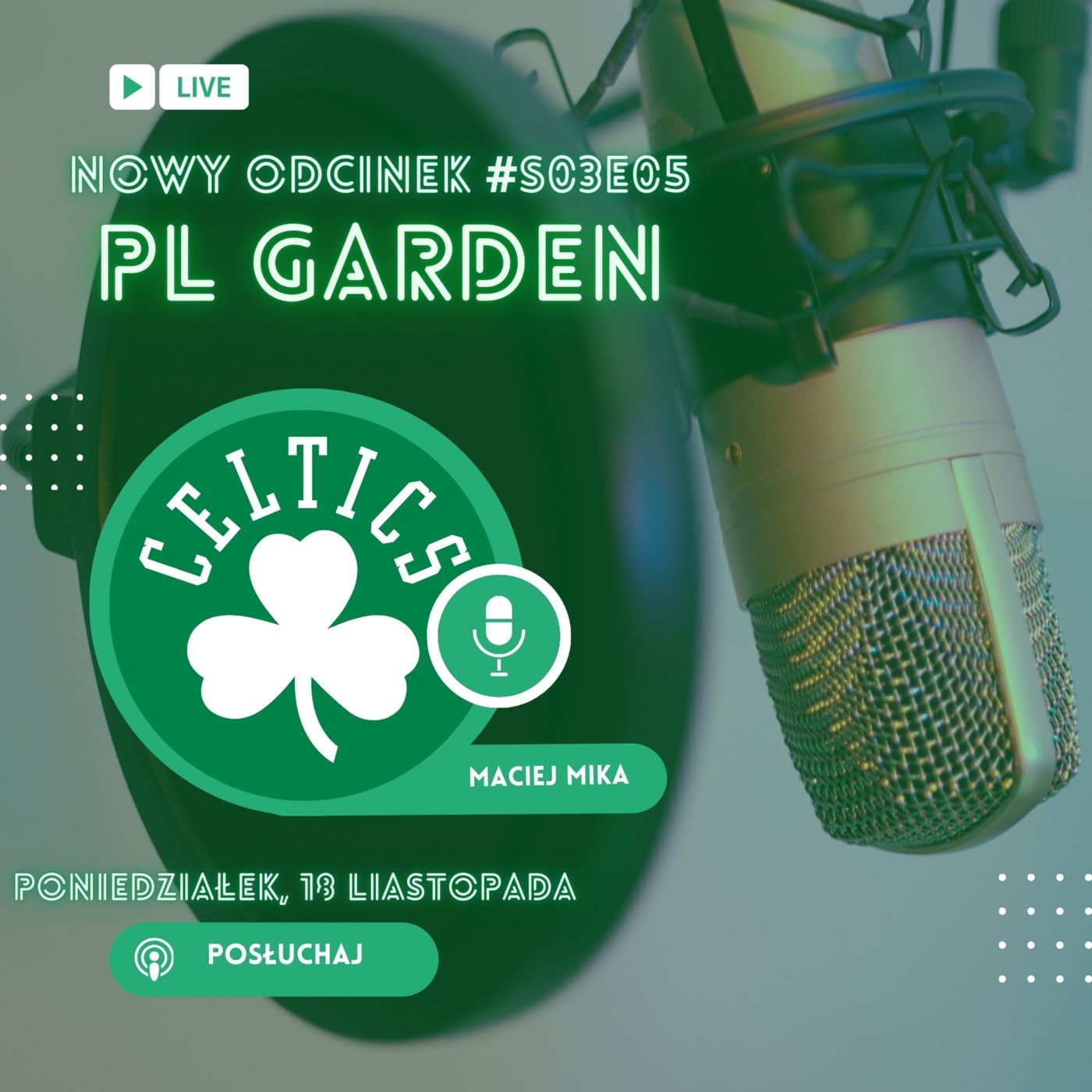 S03E05 "Za każdym razem, gdy zapomną, on o sobie przypomina"- 3 mistrzowskie mecze Boston Celtics episode artwork
