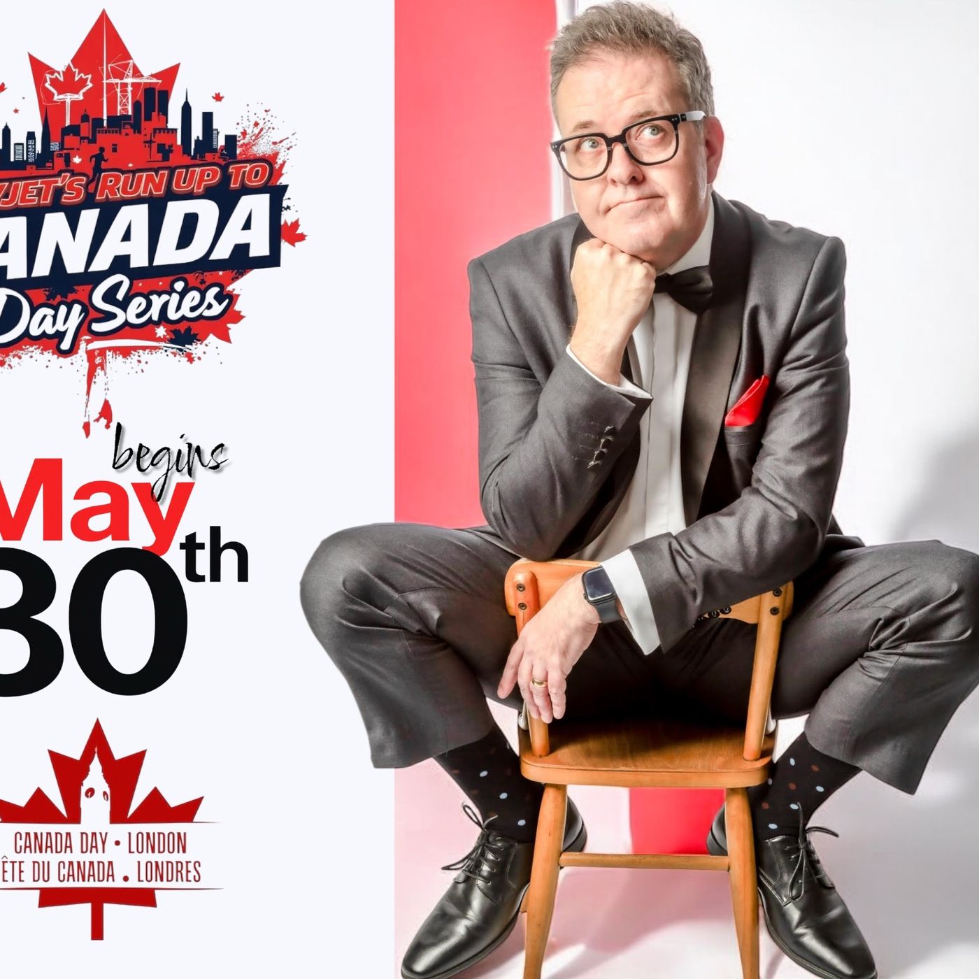 Kevjet's Run Up to Canada Day London Series, Explaining Canada in Trafalgar Square - Special Guest Brittlestar