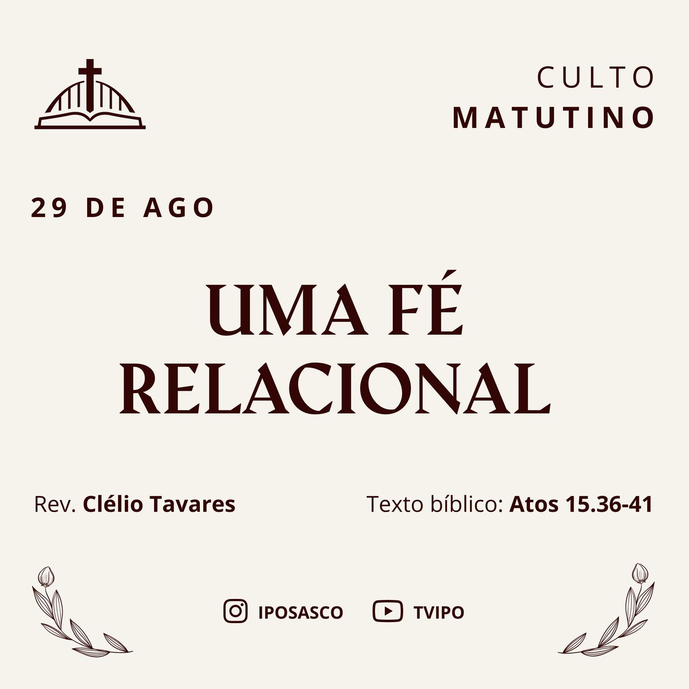 Pregações - Igreja Presbiteriana de Osasco
