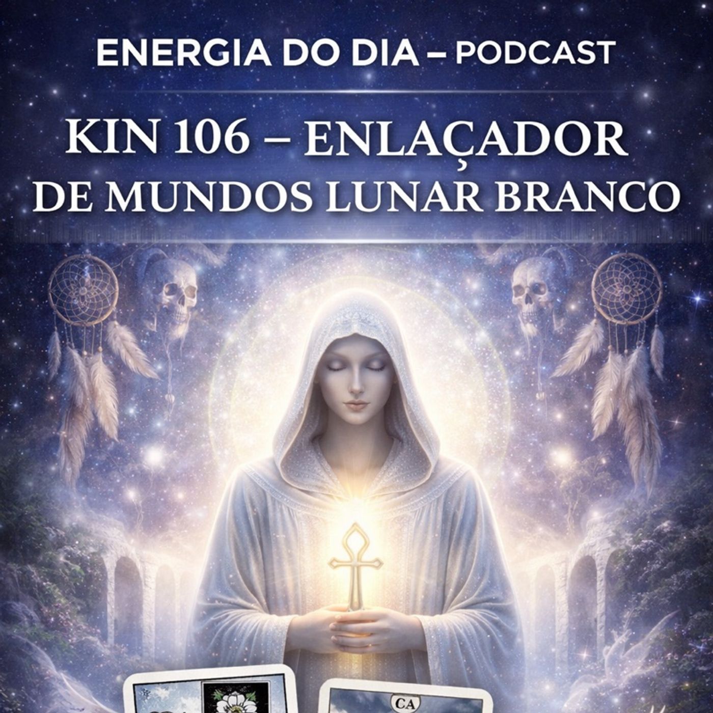 Kin 106 – Enlaçador de Mundos Lunar Branco episode artwork