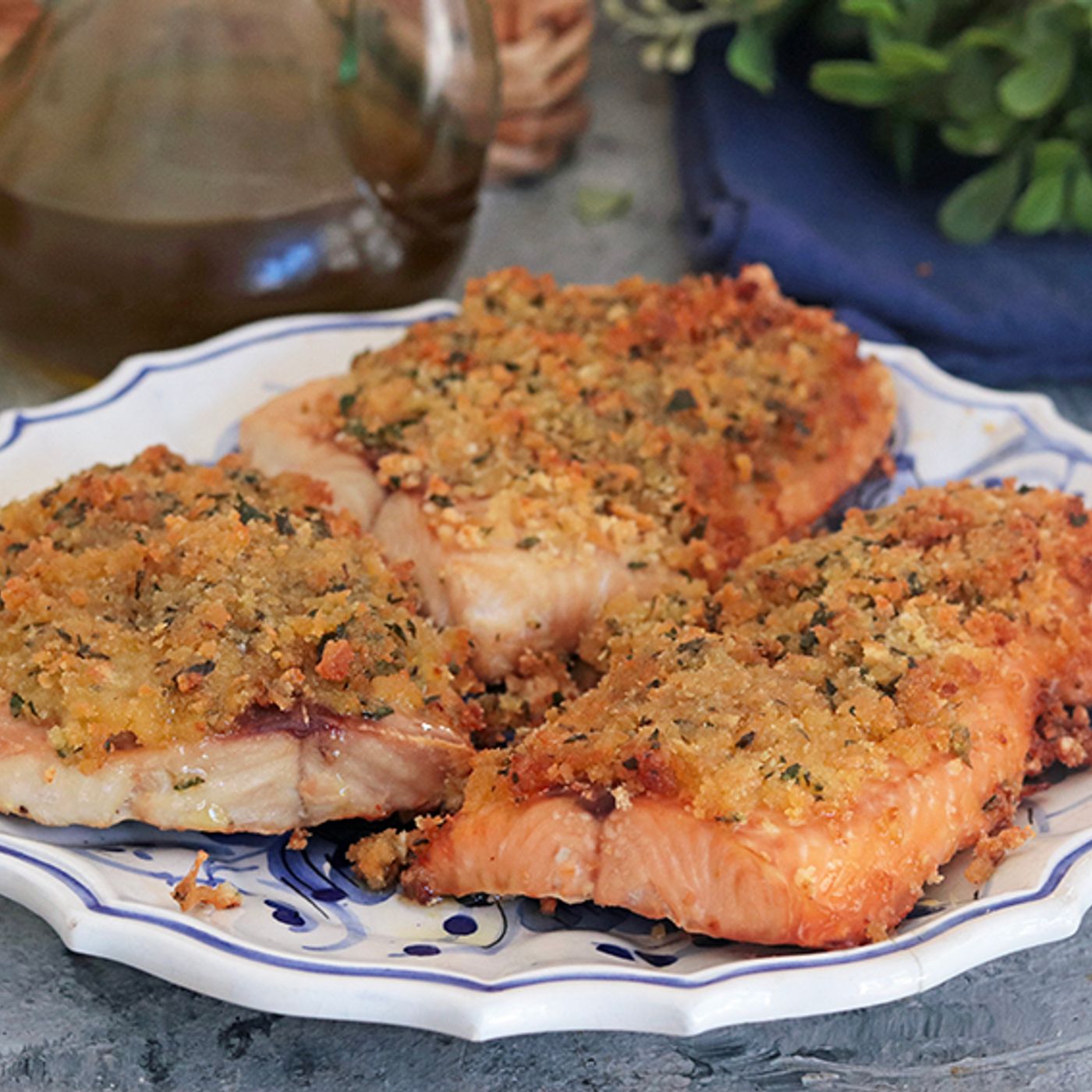 Salmone in friggitrice ad aria
