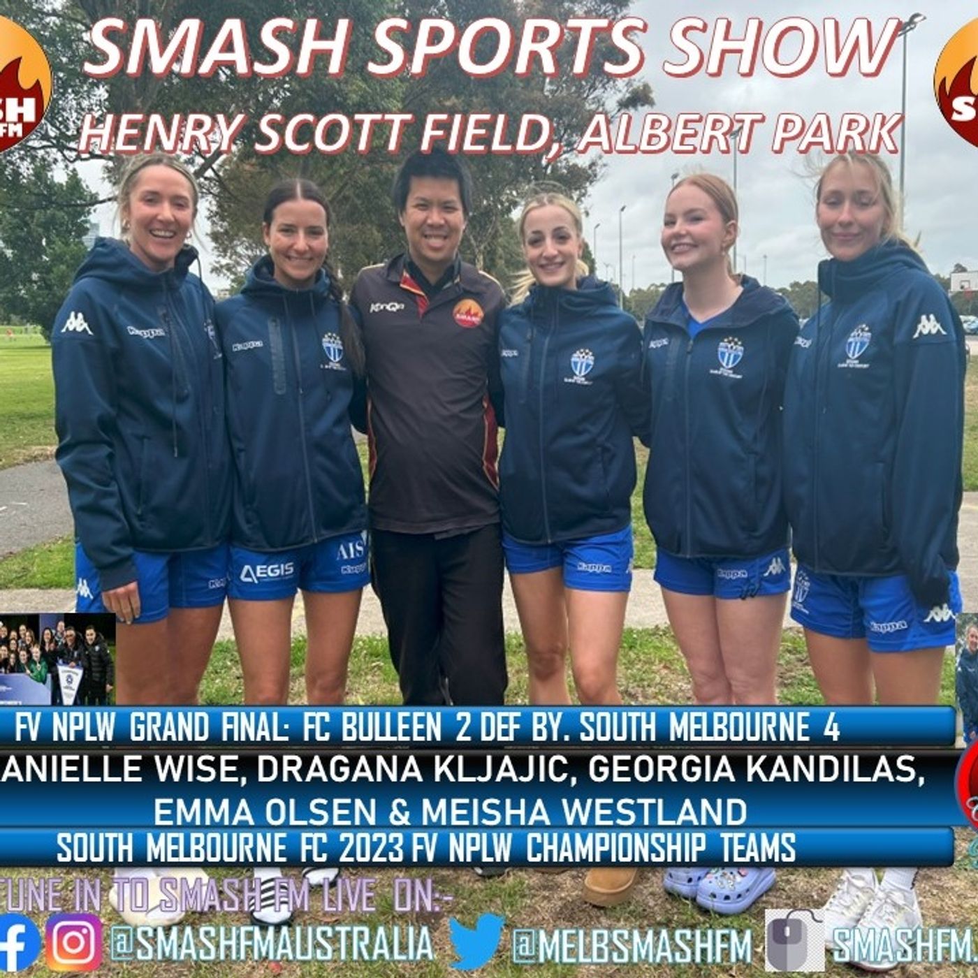 SSS10THYR: South Melbourne FC FV NPLW23 Premiership Interviews 301123