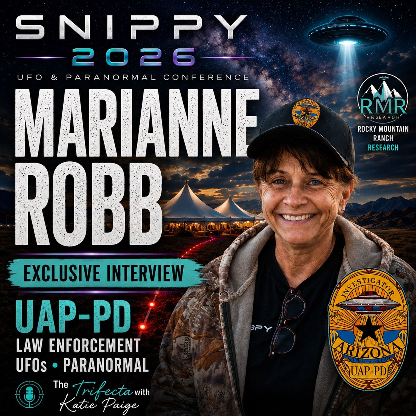 The 911 Ghost Call: Marianne Robb on Police, UFOs & UAP-PD | SNIPPY 2026 episode artwork