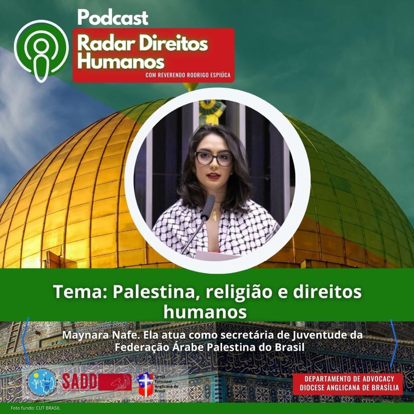 #017 - Palestina, religião e direitos humanos, com Maynara Nafe episode artwork