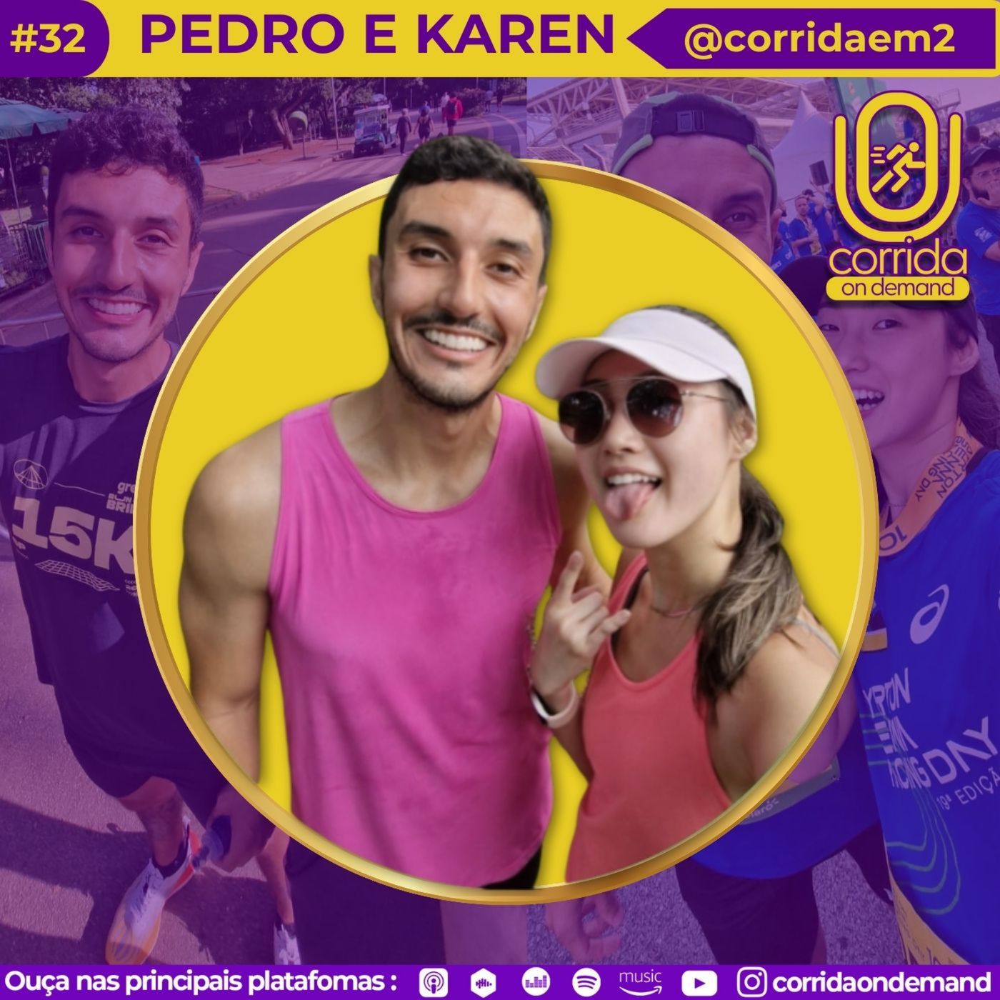 #32 - Pedro e Karen @corridaem2 episode artwork