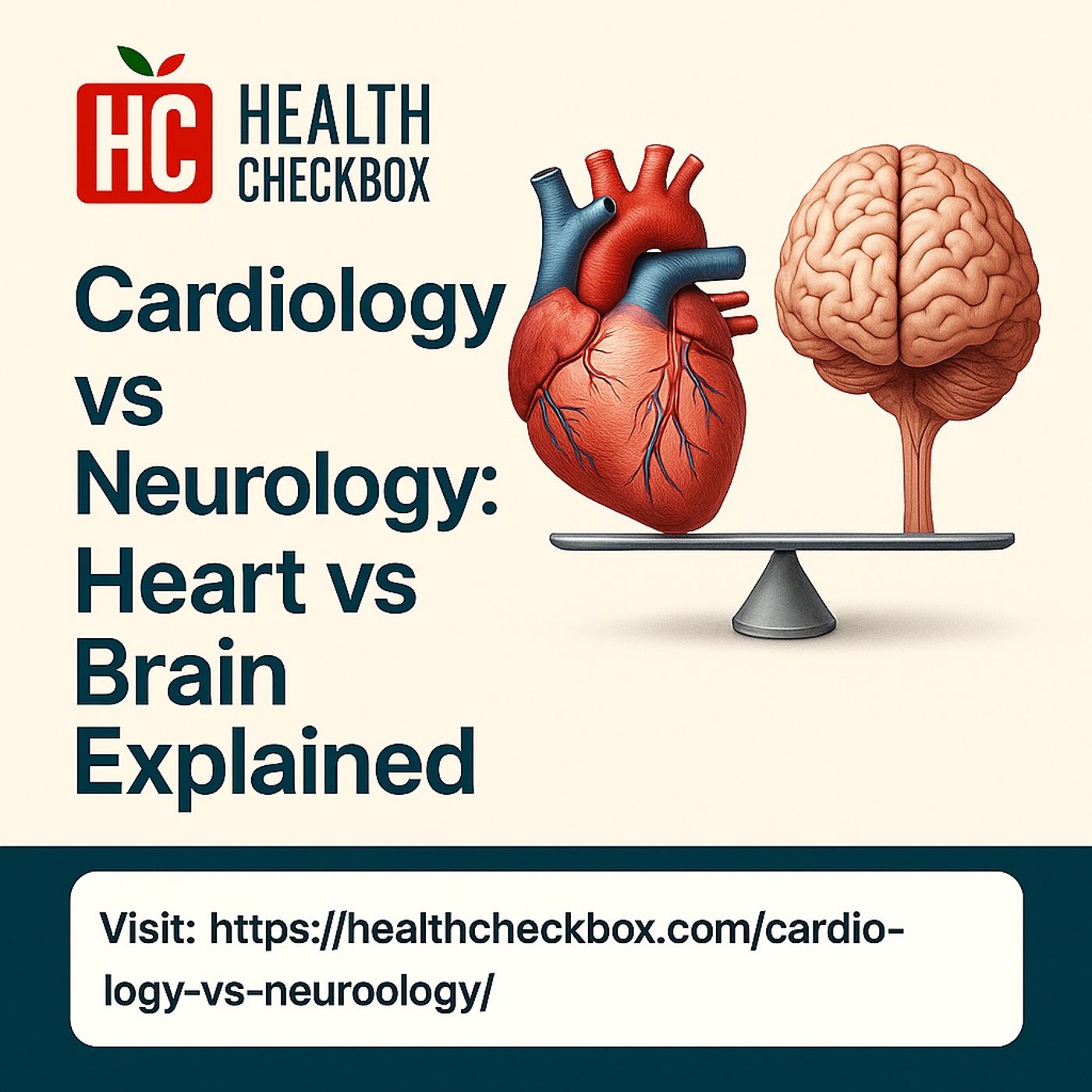 Cardiology vs Neurology: Heart vs Brain