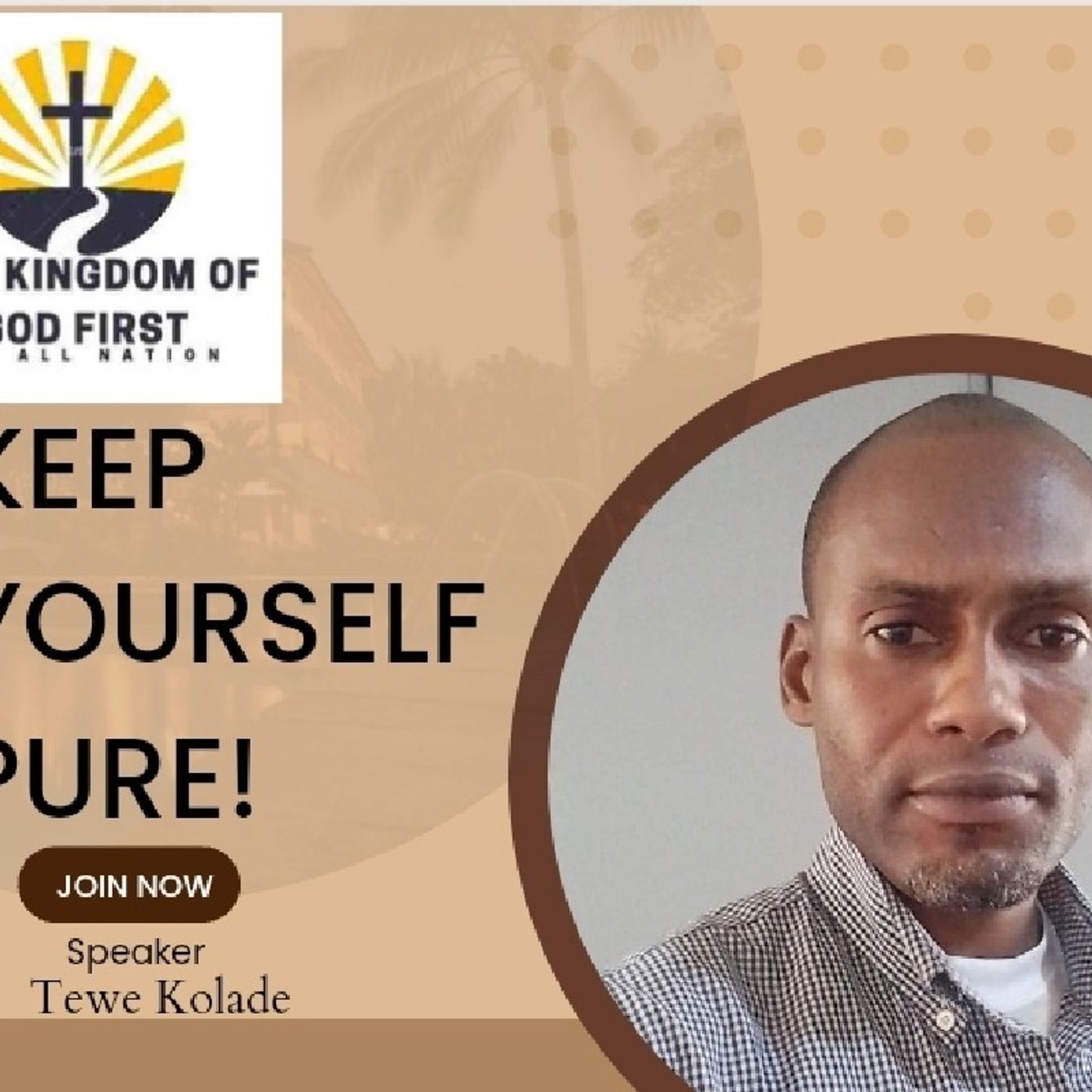 KEEP YOURSELF PURE!