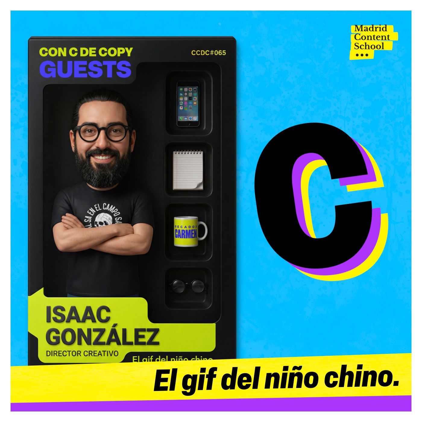 El gif del niño chino con Isaac González