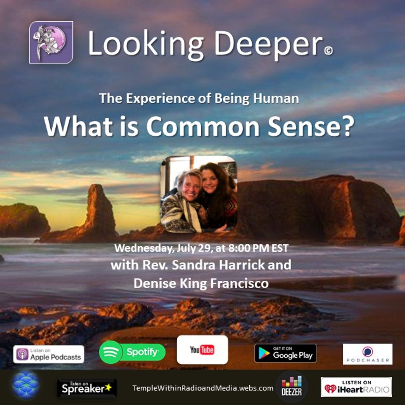 Dana and Sandy on Looking Deeper