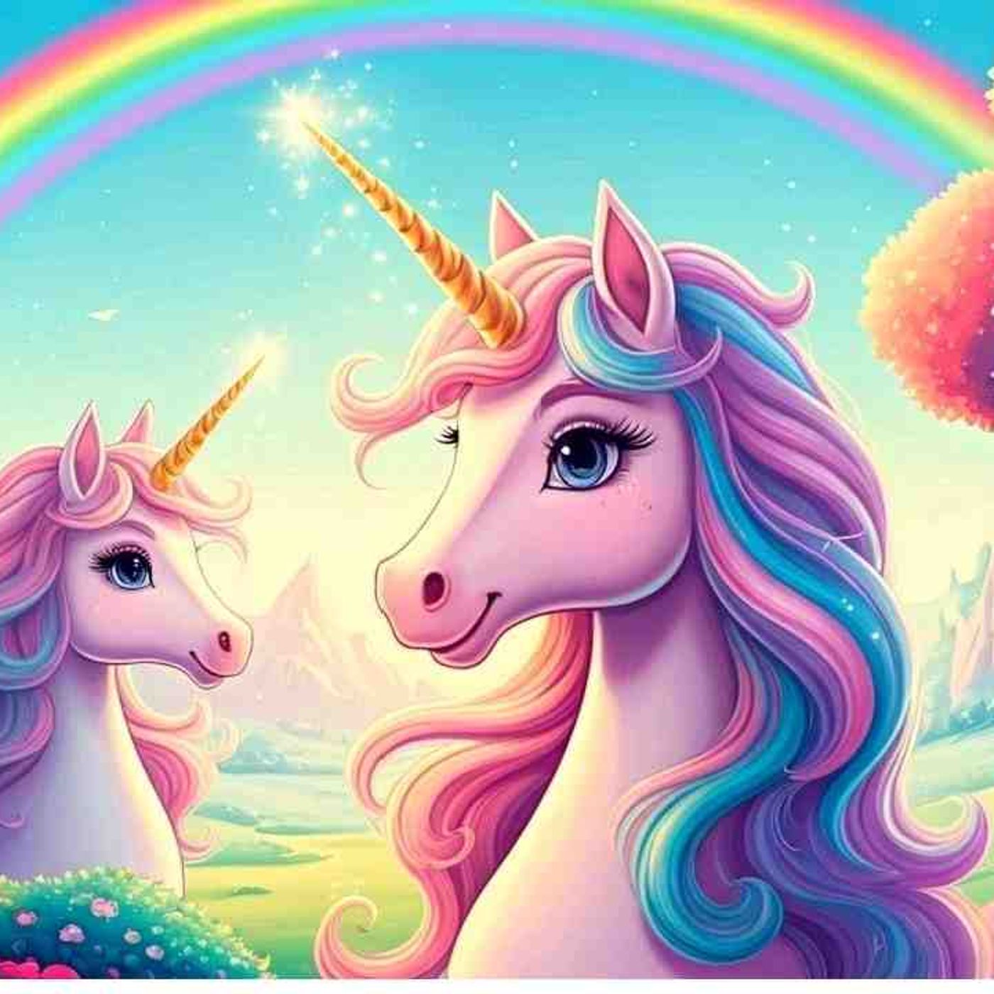 Sleep Meditation for Kids THE RAINBOW UNICORN 🦄💤 Bedtime Story for Kids(MP3_160K) episode artwork
