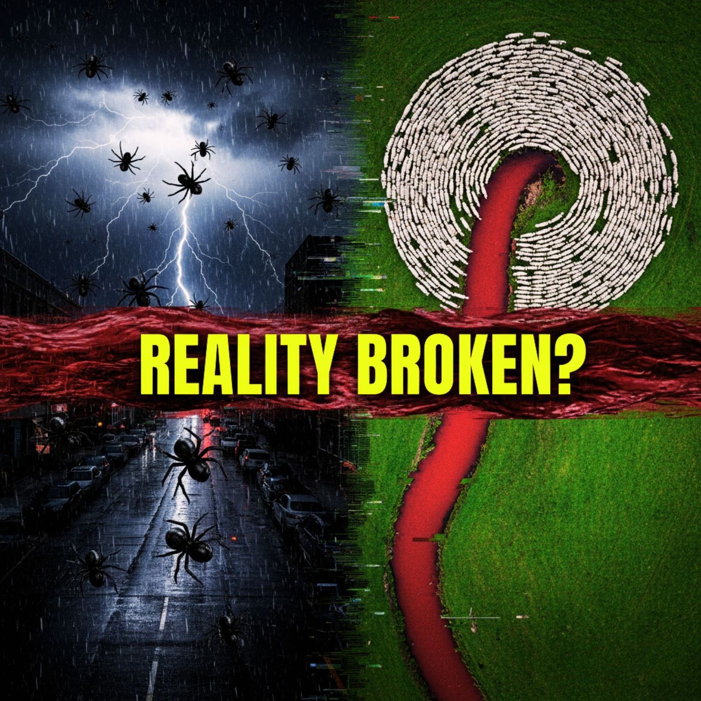 GLITCH IN THE MATRIX: Spider Rain, Blood Rivers, Animals Walking in Circles, Gravity Hills & Nature's "Impossible" Events