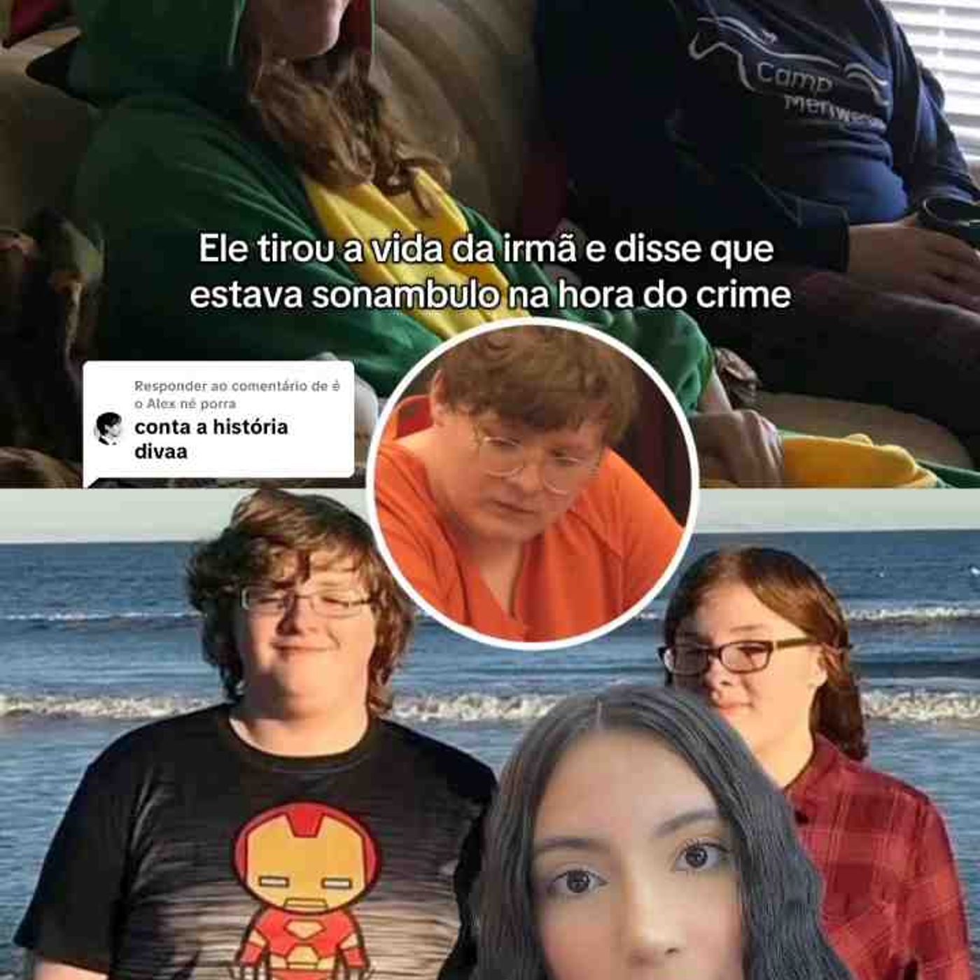Ele tirou a vida da irmã e disse que estava sonambulo na hora do crime. _truecrime _casoscriminais _casosreais _crimes _crimesreais