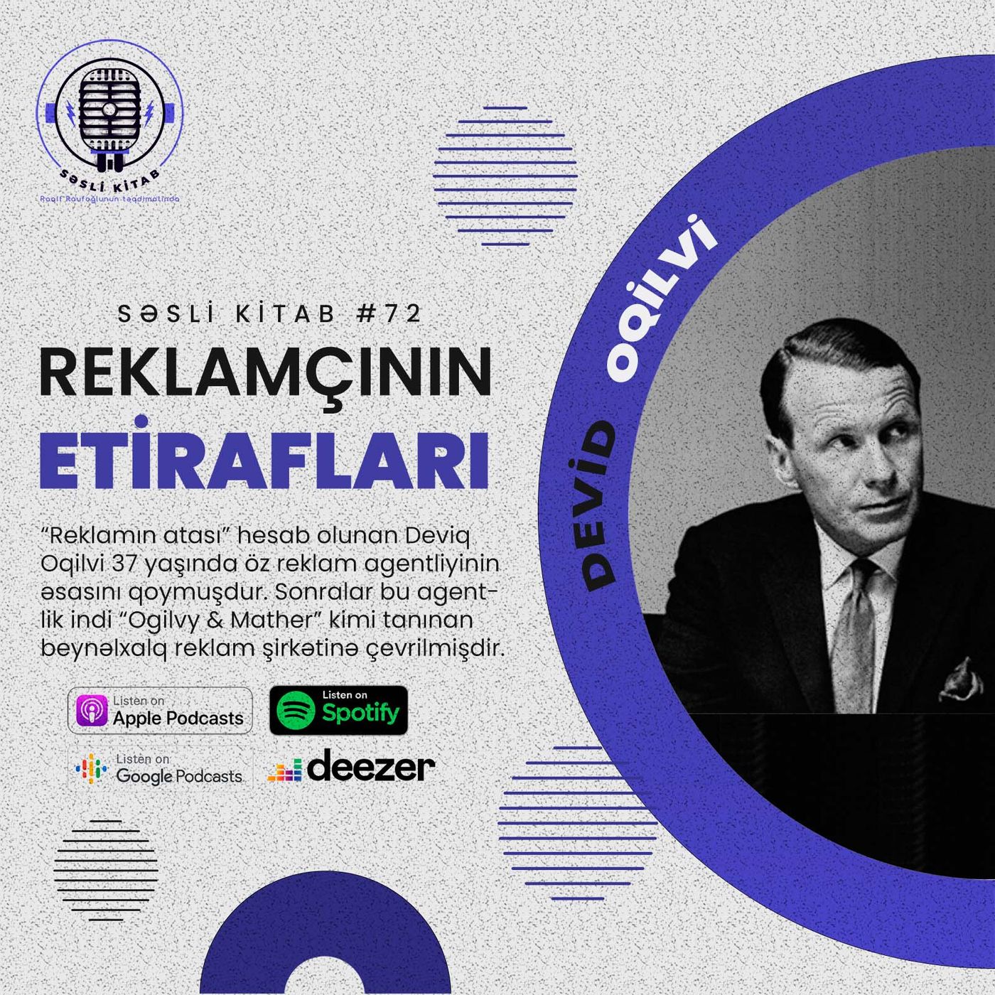 Devid Oqilvi - Reklamçının etirafları | SƏSLİ KİTAB #72 episode artwork