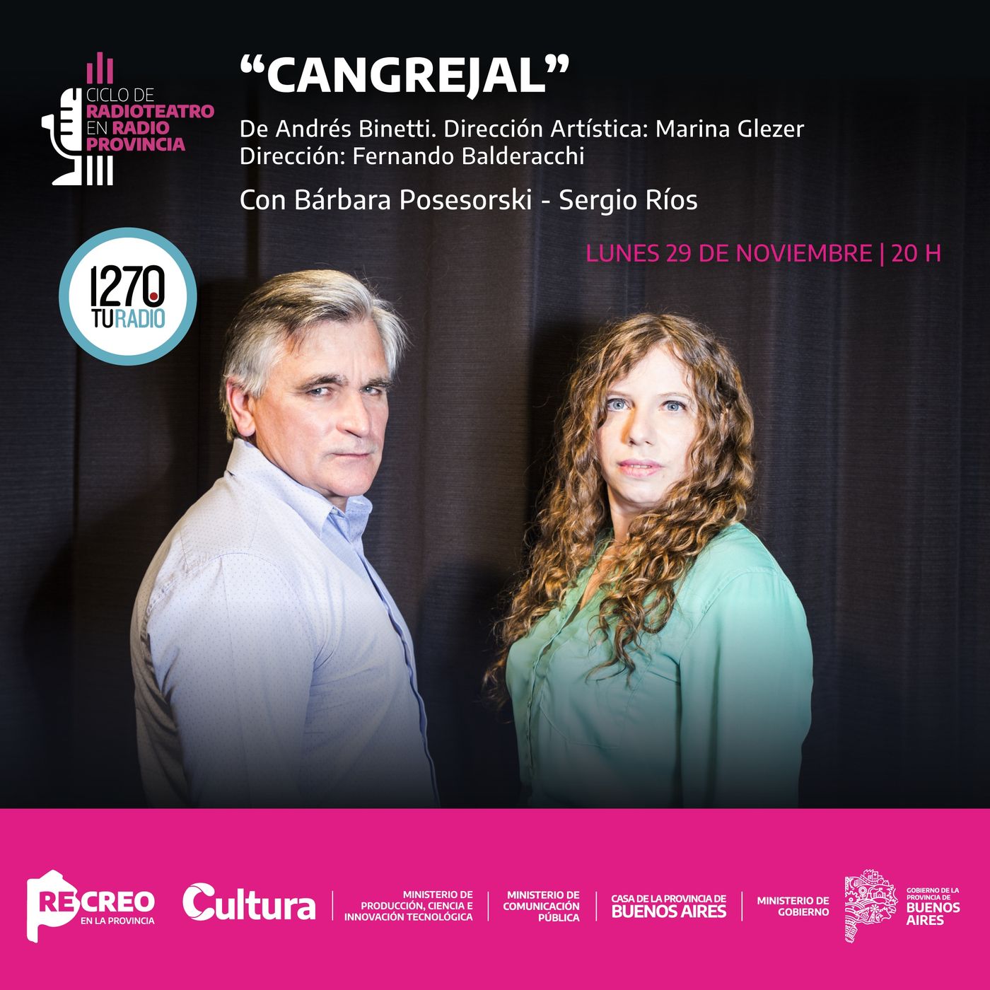 CICLO DE RADIOTEATRO CULTURA BONAERENSE - Capítulo 7: Cangrejal.