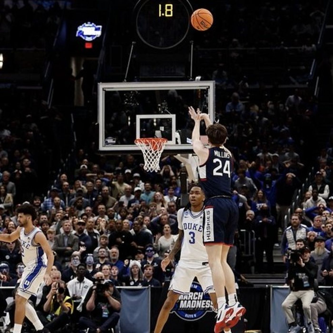 Beasman chuckles at Duke's NCAA Tournament misery