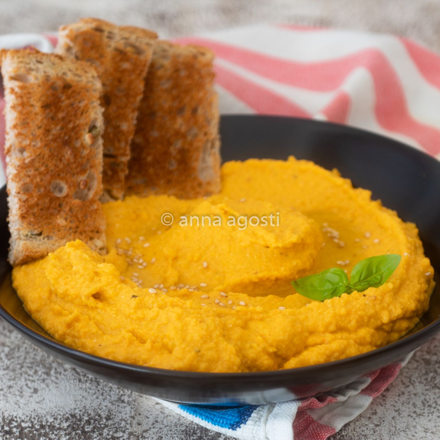 Hummus di Patate dolci e Ceci