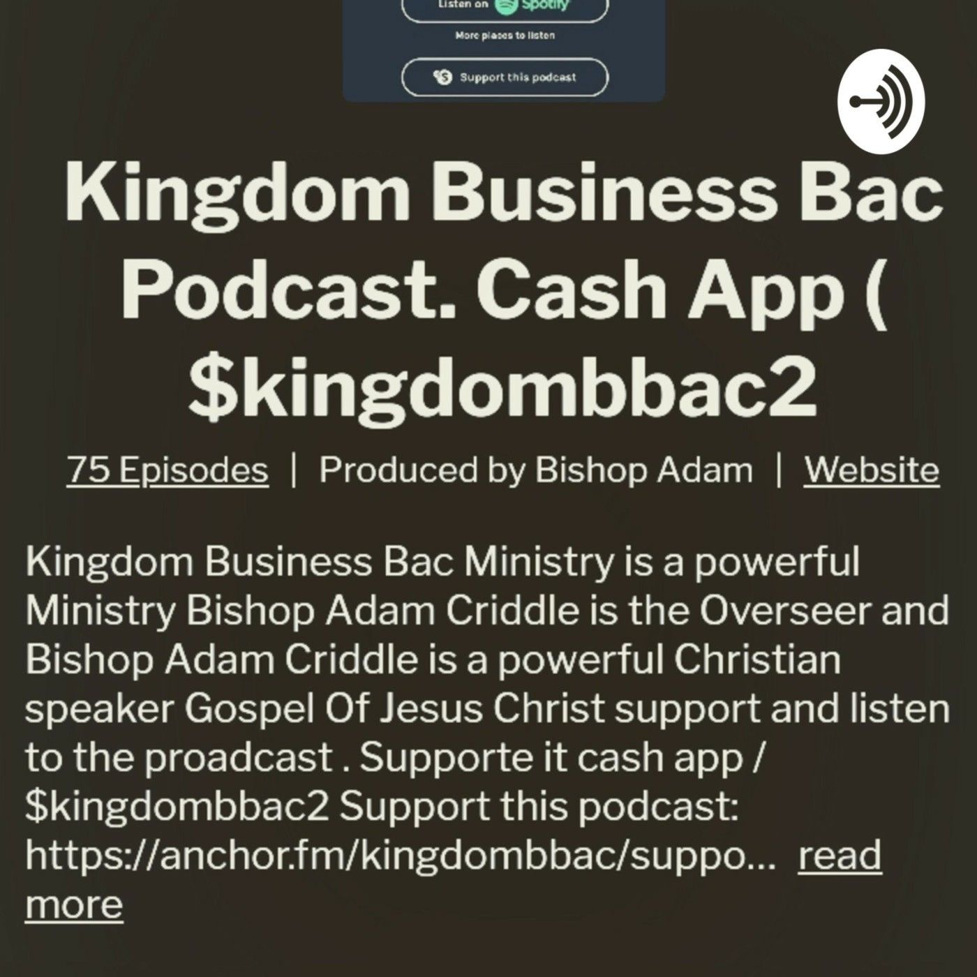 kingdom Business Bac podcast with Bishop Adam c visit today and keep back. kingdom Business Bac podcast with Bishop Adam c visit today and keep back.