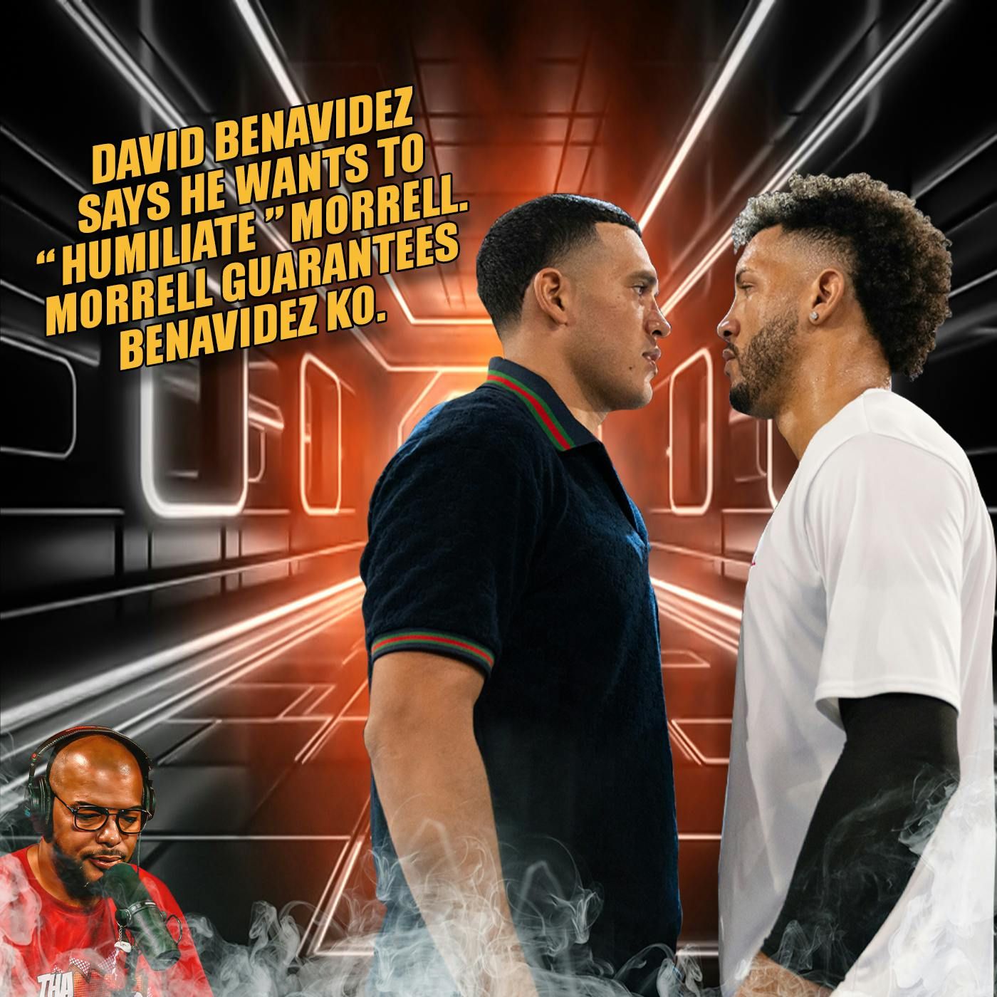 ☎️David Benavidez Says He Wants To “Humiliate” Morrell😤Morrell Guarantees Benavidez KO😱 episode artwork