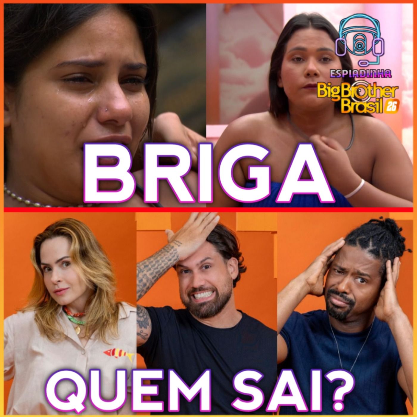 PAREDÃO Ana Paula, Brígido e Leandro + Cowboy vs Ana Paula e Juliano + TRETA Gabi e Chaiany | BBB 26