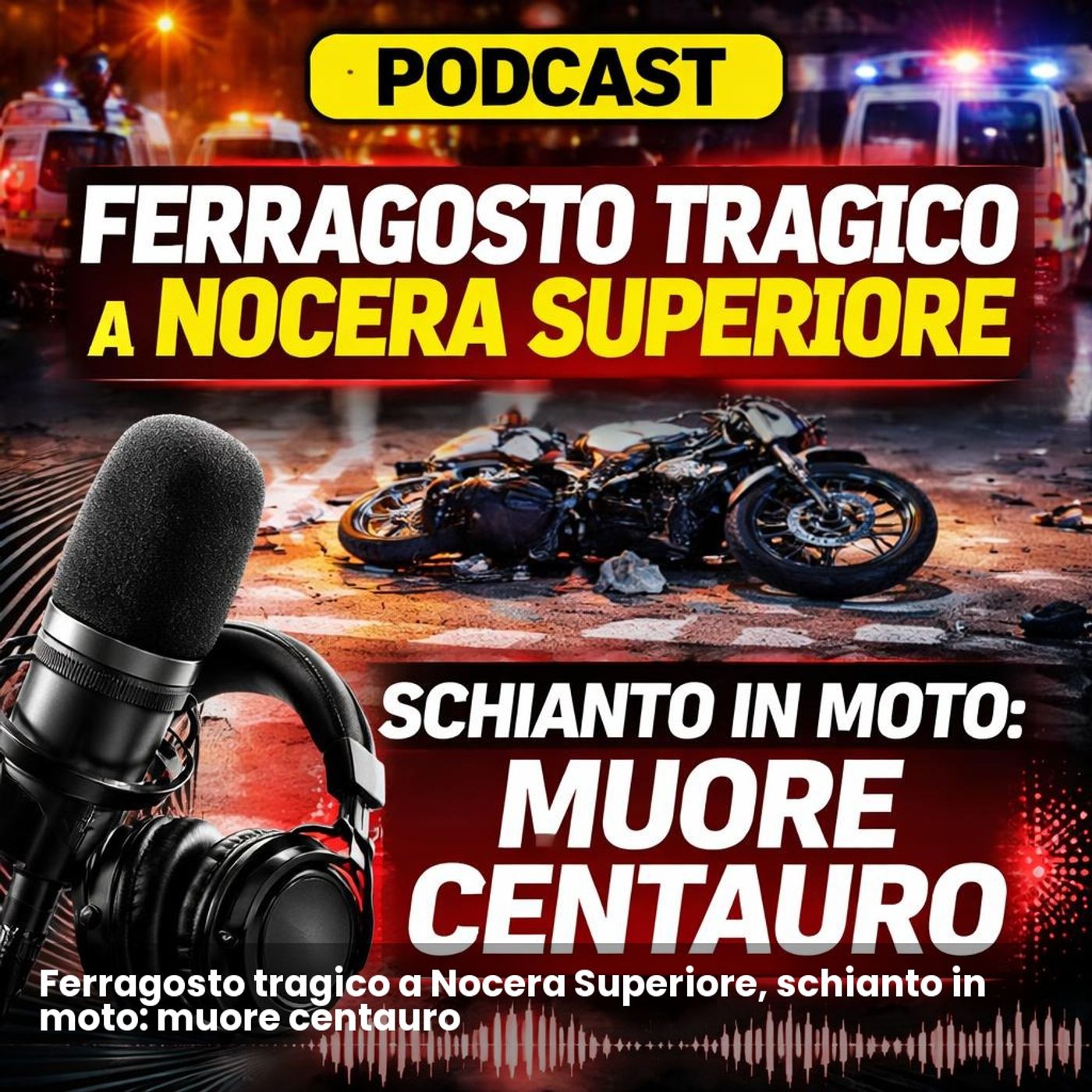 Ferragosto tragico a Nocera Superiore, schianto in moto: muore centauro episode artwork