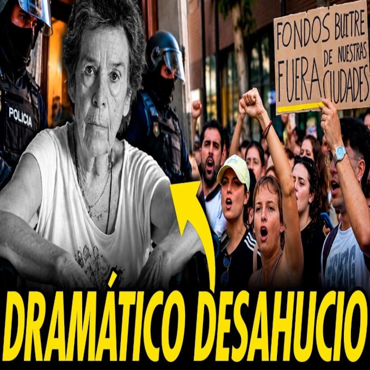 DESAHUCIO DE MARI CARMEN. FONDOS DE INVERSIÓN Y POLÍTICOS CONTRA EL PUEBLO