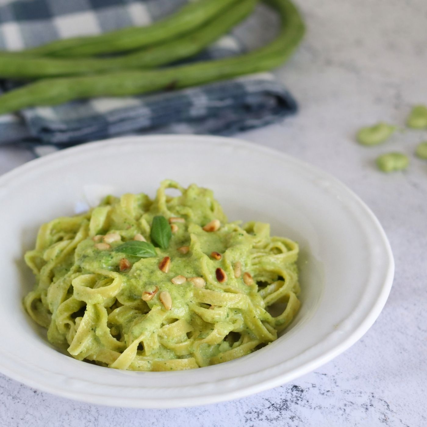Pasta al pesto di fave cremosa episode artwork